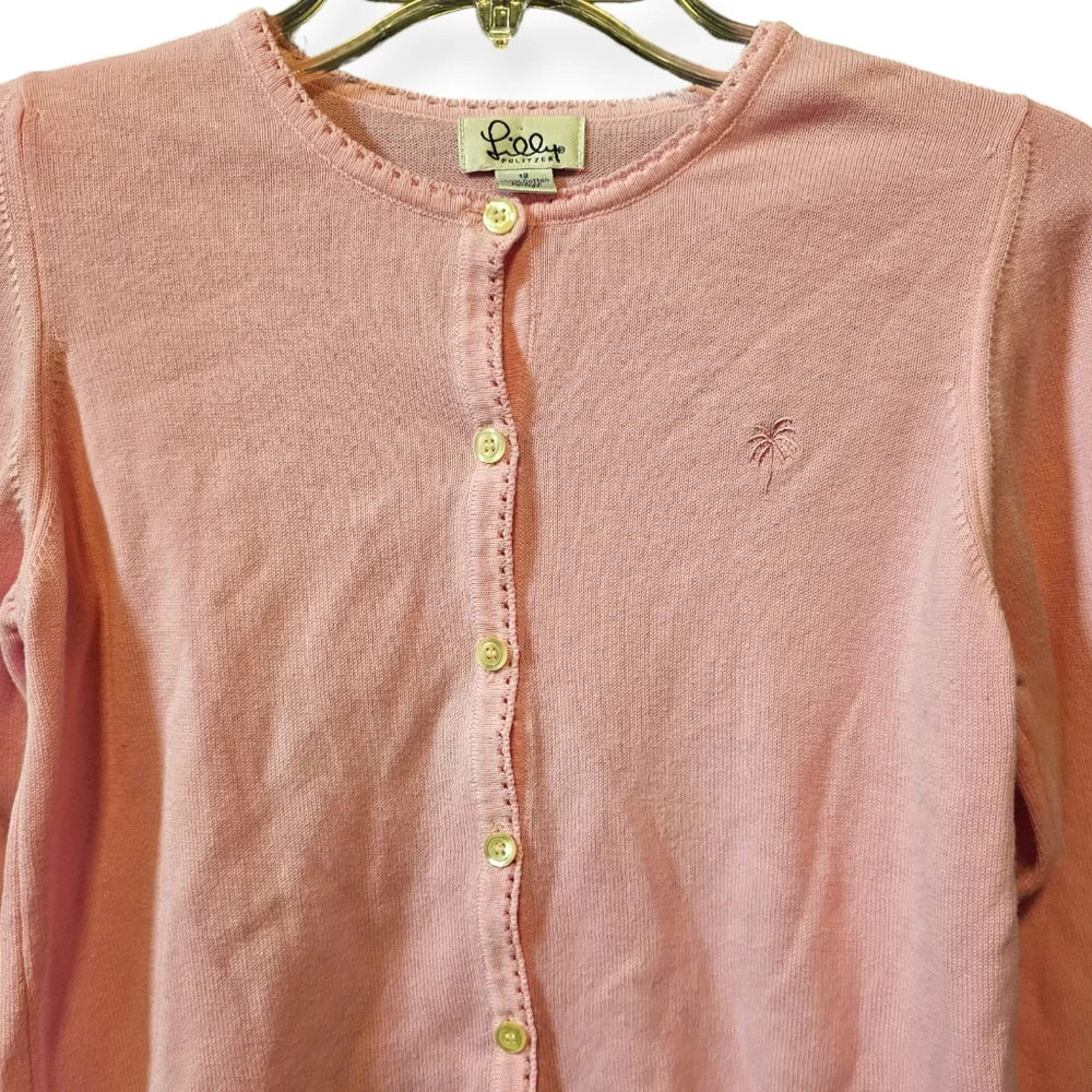 Lilly Pulitzer Long Sleeved Knit Vintage Cardigan